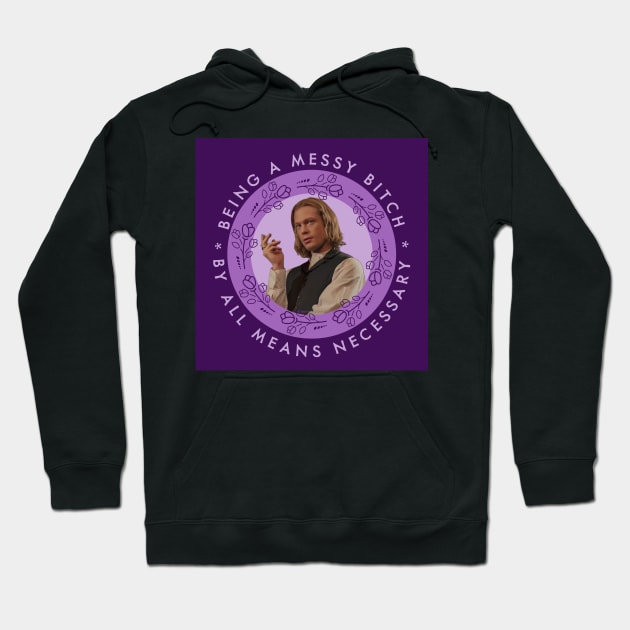 Lestat Purple Circle Meme Hoodie by nocontextlestat